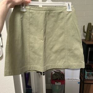 Melrose and Market Olive Skirt